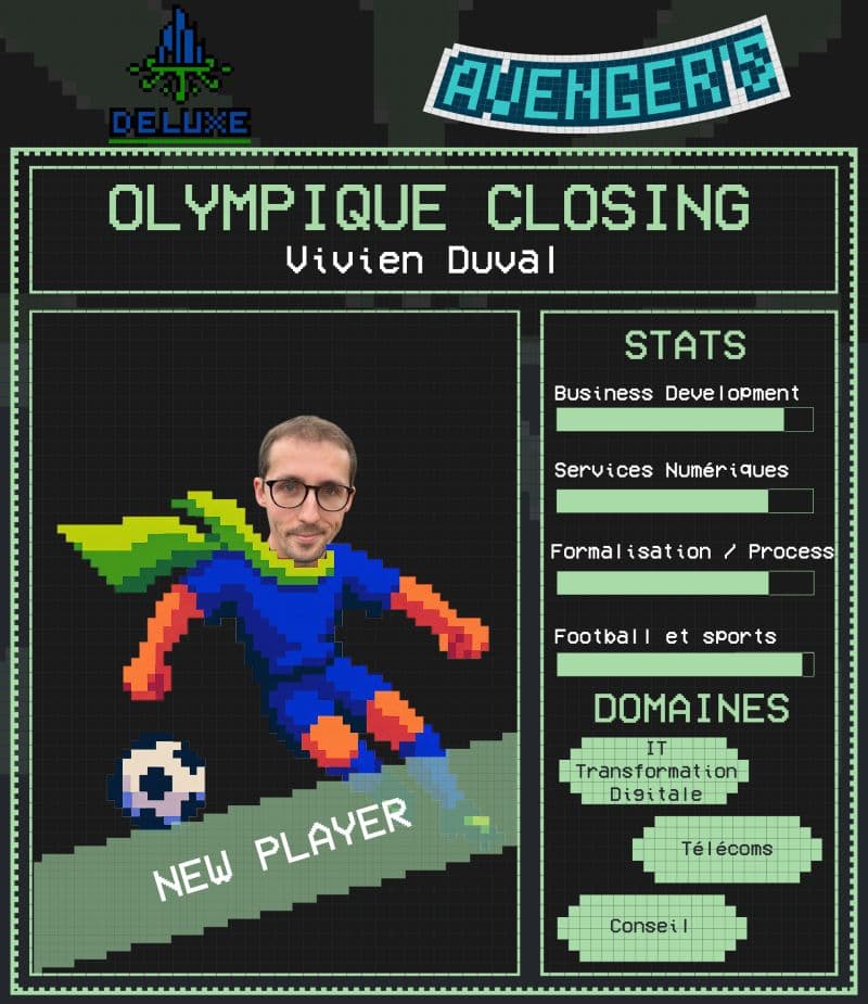 Vivien Duval rejoint l'équipe Deluxe Conseil